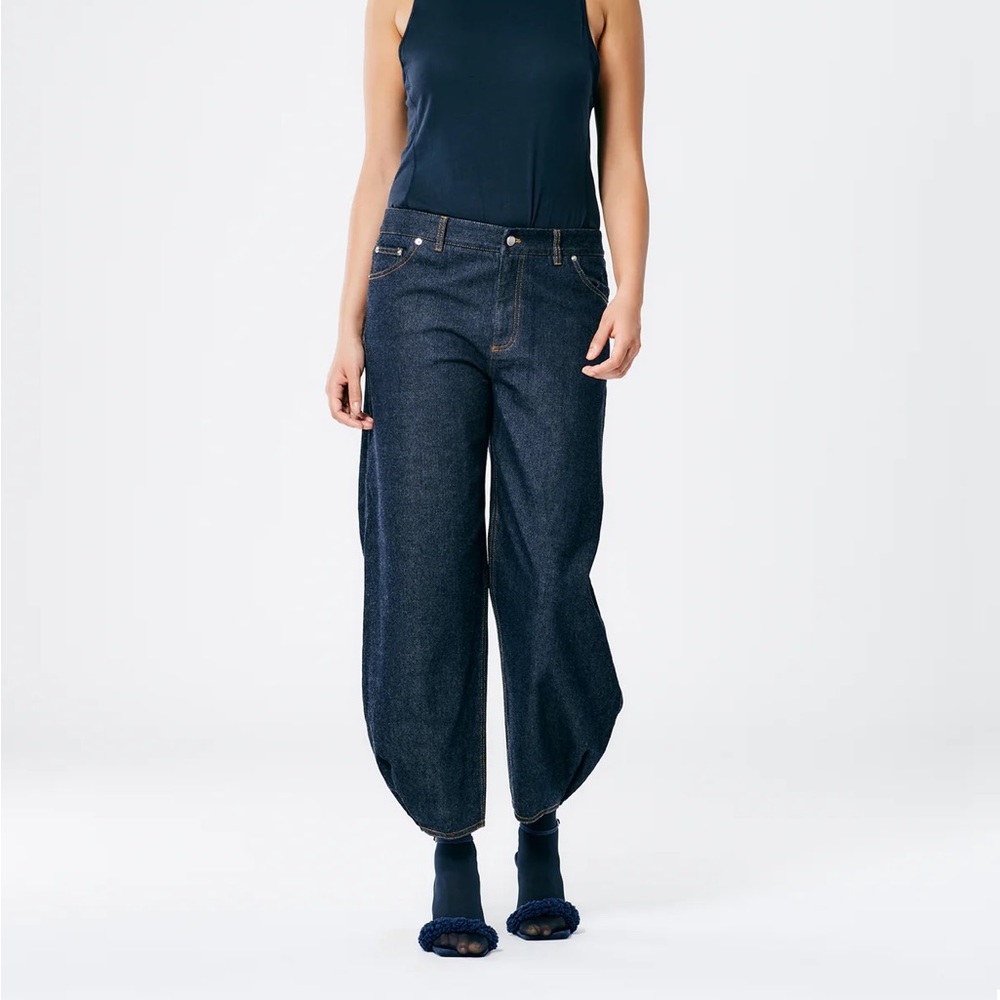 Tibi Indigo Denim Brancusi Jean • 29
